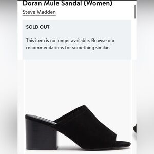 Steve Madden Mule Heels